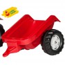 Minamas traktorius su priekaba - vaikams nuo 2,5 iki 5 metų | rollyKid Valtra | Rolly Toys